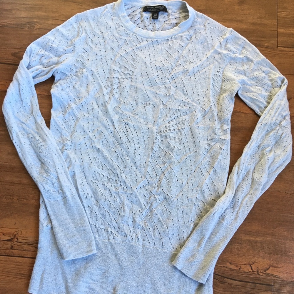 Banana republic Italian wool sweater